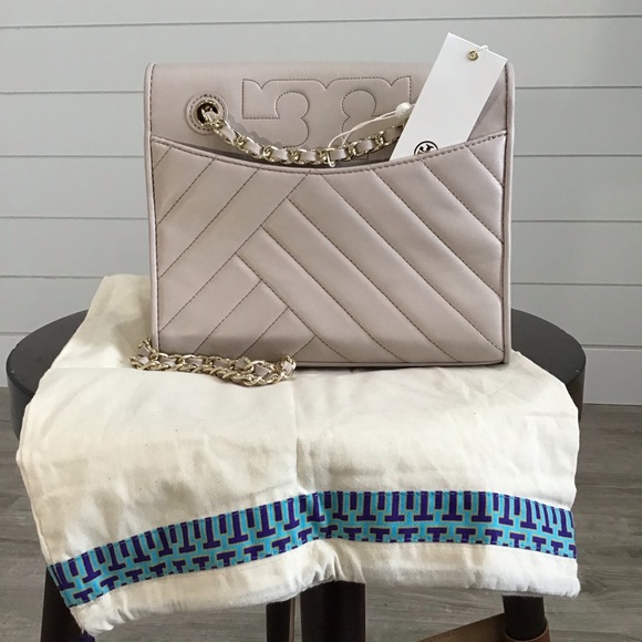 TORY BURCH Alexa Convertible Crossbody in Bedrock - Picture 3 of 7